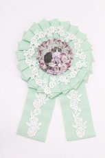 画像2: Royal Princess Alice / Rococo Rose Catロゼット  ミント H-26-10-08-070-LO-AC-OW-ZH (2)