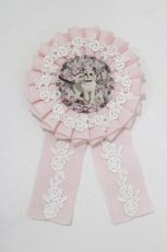 画像2: Royal Princess Alice / Rococo Rose Catロゼット  ピンク H-26-10-08-072-LO-AC-OW-ZH (2)