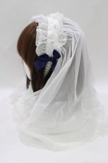 画像2: Angelic Pretty / シスターベールヘッドドレス  シロ H-26-10-08-081-AP-AC-IG-ZH (2)