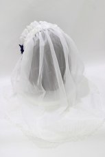 画像3: Angelic Pretty / シスターベールヘッドドレス  シロ H-26-10-08-081-AP-AC-IG-ZH (3)