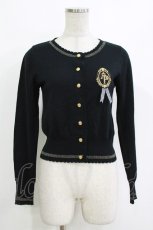画像1: Angelic Pretty / ブリジットエンブレムワッペンカーディガン Free 黒 H-26-10-09-051-AP-TO-HR-ZH (1)