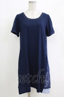 Preview of バック切り替えカットチュニック M ネイビー