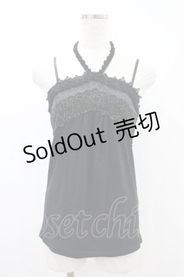 Preview of ドット切替キャミソール M ブラック