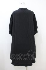 画像2: axes femme / チャイナ釦刺繍ワンピース Free ブラック H-26-10-09-1010-AX-OP-NS-ZH (2)