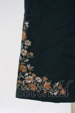 画像3: axes femme / 花刺繍ストレートカットパンツ M グリーン H-26-10-09-1002-AX-PA-NS-ZH (3)