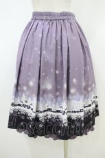 画像2: axes femme POETIQUE / ビット付スノータウンスカート M パープル H-26-10-09-1028-AX-SK-NS-ZH (2)