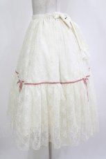 画像2: Angelic Pretty / Romantic Lacy Dollスカート Free アイボリー H-26-10-09-001-AP-SK-SA-ZH (2)