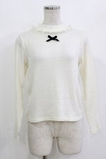 画像1: Ank Rouge / プチベロアリボンテレコニット M オフシロ H-26-10-09-060-CA-TO-IG-ZH (1)
