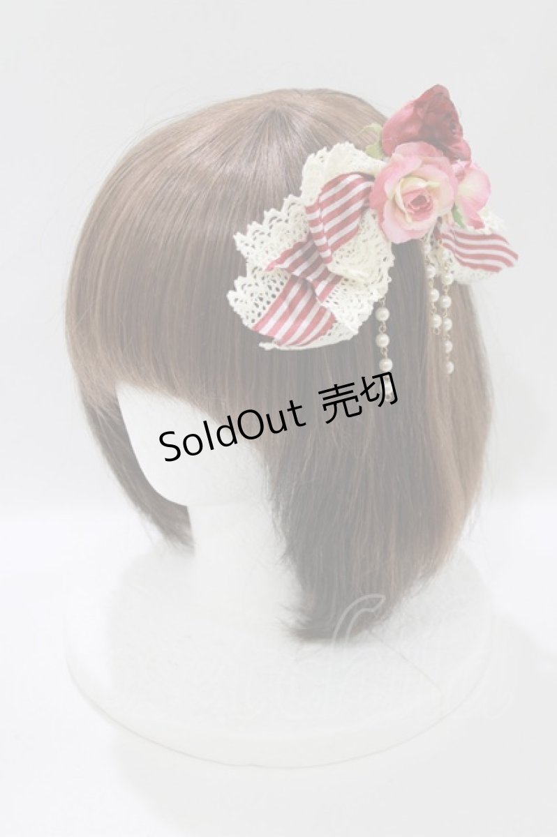画像1: Angelic Pretty / ロココローズコーム  アカ H-26-10-09-074-AP-AC-OW-ZH (1)