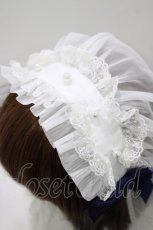 画像3: Angelic Pretty / Luminous Sanctuaryシスターベールヘッドレス  シロ H-26-10-09-076-AP-AC-SZ-ZH (3)