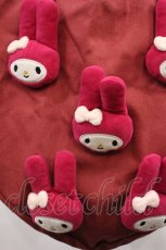 画像3: merry jenny / My Melody heart tote bag  アカ H-26-10-10-040-LO-BG-IG-ZH (3)