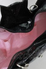 画像5: Angelic Pretty / Horror Batバッグ  ブラックラメ H-26-10-10-1054-AP-BG-NS-ZH (5)