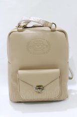 画像1: Maison de FLEUR Petite Robe canone / 別れは告げない2WAYバッグ  Beige H-26-10-10-1056-LO-BG-NS-ZH (1)