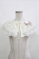 画像1: m petit by misako / AMレース付け襟  オフ H-26-10-10-1070-LO-ZA-NS-ZH (1)