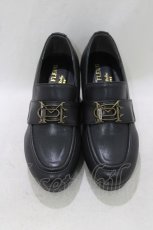 画像1: Maison de FLEUR Petite Robe canone / お姉さまのコインローファー S BLACK H-26-10-10-1074-LO-SH-NS-ZH (1)