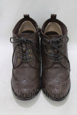 画像1: Maison de FLEUR Petite Robe canone / お嬢様のショートブーツ S BROWN H-26-10-10-1075-LO-SH-NS-ZH (1)