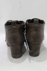 画像3: Maison de FLEUR Petite Robe canone / お嬢様のショートブーツ S BROWN H-26-10-10-1075-LO-SH-NS-ZH (3)