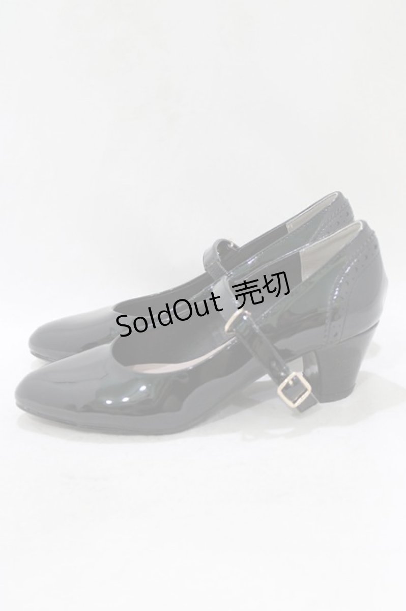 画像2: Maison de FLEUR Petite Robe canone / 淑女のメリージェーン S BLACK H-26-10-10-1076-LO-SH-NS-ZH (2)