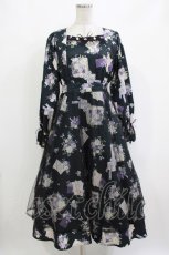画像1: axes femme / ローズアンダヴィタシオンワンピース Free クロ H-26-10-10-1008-AX-OP-IG-ZH (1)