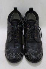 画像1: Maison de FLEUR Petite Robe canone / お嬢様のショートブーツ S BLACK H-26-10-10-1077-LO-SH-NS-ZH (1)