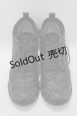 Preview of お嬢様のショートブーツ S BLACK