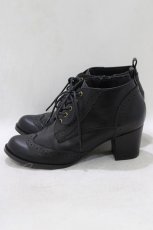 画像2: Maison de FLEUR Petite Robe canone / お嬢様のショートブーツ S BLACK H-26-10-10-1077-LO-SH-NS-ZH (2)