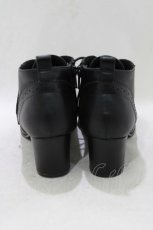 画像3: Maison de FLEUR Petite Robe canone / お嬢様のショートブーツ S BLACK H-26-10-10-1077-LO-SH-NS-ZH (3)