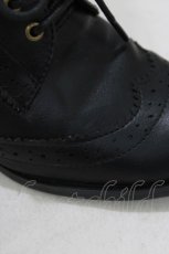 画像5: Maison de FLEUR Petite Robe canone / お嬢様のショートブーツ S BLACK H-26-10-10-1077-LO-SH-NS-ZH (5)