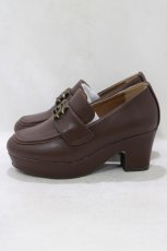 画像2: Maison de FLEUR Petite Robe canone / お姉さまのコインローファー S BROWN H-26-10-10-1080-LO-SH-NS-ZH (2)