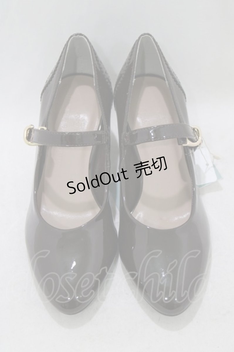 画像1: Maison de FLEUR Petite Robe canone / 淑女のメリージェーン S BROWN H-26-10-10-1081-LO-SH-NS-ZH (1)