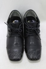 画像1: Maison de FLEUR Petite Robe canone / レディのままでマニッシュシューズ S BLACK H-26-10-10-1082-LO-SH-NS-ZH (1)