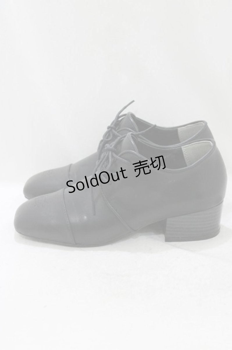 画像2: Maison de FLEUR Petite Robe canone / レディのままでマニッシュシューズ S BLACK H-26-10-10-1082-LO-SH-NS-ZH (2)