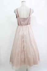 画像3: Maison de FLEUR Petite Robe canone / エリカが躍るキャミワンピース S ピンク H-26-10-10-1012-LO-OP-NS-ZH (3)