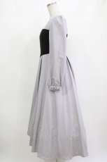 画像2: Maison de FLEUR Petite Robe canone / 森でワルツをワンピース S Gray H-26-10-10-1015-LO-OP-NS-ZH (2)