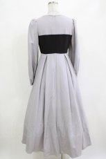 画像3: Maison de FLEUR Petite Robe canone / 森でワルツをワンピース S Gray H-26-10-10-1015-LO-OP-NS-ZH (3)