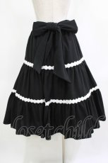 画像3: Maison de FLEUR Petite Robe canone / 幸福について想うスカート S BLACK H-26-10-10-1019-LO-SK-NS-ZH (3)