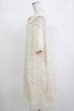 画像2: Maison de FLEUR Petite Robe canone / ブレアのわがままワンピース S Beige H-26-10-10-1022-LO-OP-NS-ZH (2)