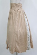 画像2: Maison de FLEUR Petite Robe / 意思に反するスカート S Beige H-26-10-10-1025-LO-SK-NS-ZH (2)