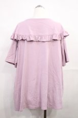 画像2: merry jenny / フリルカラーカットトップス Free ピンク H-26-10-10-008-LO-TO-SZ-ZH (2)
