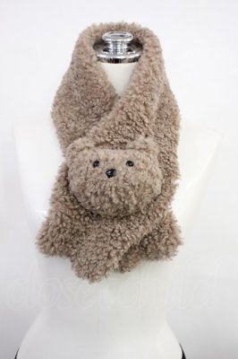 Preview of bearティペット  ライトブラウン