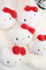 画像2: merry jenny / 【ハローキティコラボ】もこもこティペット  オフシロ H-26-10-10-037-LO-ZA-OW-ZH (2)