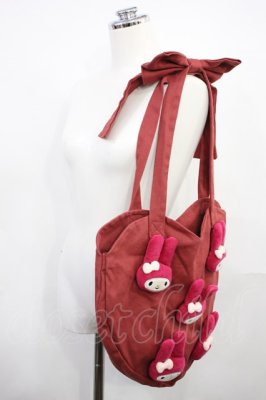 Preview of My Melody heart tote bag  アカ