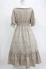 画像3: m petit by misako / NINA’S/トワルドジュイワンピース M ベージュ H-26-10-11-026-LO-OP-NS-ZH (3)