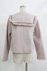 画像3: m petit by misako / AM*セーラーショートコート M ピンク H-26-10-11-038-LO-CO-YZ-ZH (3)