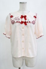 画像1: Amavel / Apple Cherryブラウス Free ピンク H-26-10-11-041-CA-BL-NS-ZH (1)