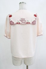 画像2: Amavel / Apple Cherryブラウス Free ピンク H-26-10-11-041-CA-BL-NS-ZH (2)
