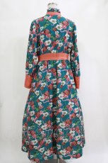 画像3: pays des fees  / opium poppy dress  グリーン H-26-10-11-046-PU-OP-AK-ZH (3)
