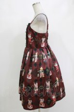 画像2: Emily Temple cute / CIRCUS CATSキャミソールワンピース M レッド H-26-10-11-049-ET-OP-AK-ZH (2)