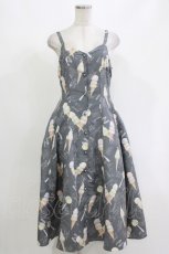 画像1: Emily Temple cute / Vintage Ice Creamキャミソールワンピース M グレー H-26-10-11-050-ET-OP-AK-ZH (1)