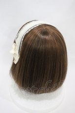 画像2: m petit by misako / TT*AM*レースリボンHD  アイボリー H-26-10-11-1005-LO-AC-YZ-ZH (2)